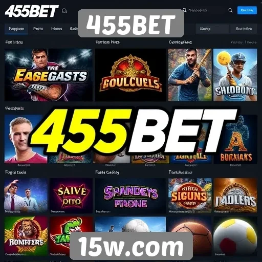 Exploração das opções de jogos na 455BET